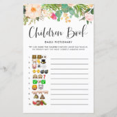 Succulenten Kinderen Boek Emoji Pictionary Game (Voorkant)