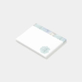 Succulenten Kunst Patroon Post-it® Notes (Schuin)