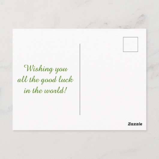 Succulenten op schatkist briefkaart (Achterkant)