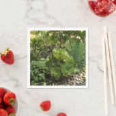 Succulenten Papieren servet (Insitu)