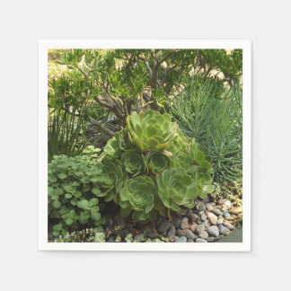 Succulenten Papieren servet