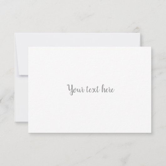 Succulenten, perzikkoraal dank u notitiekaartje (Achterkant)