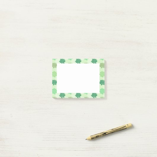 Succulenten Post-it® Notes (Op bureau)