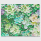 Succulenten schilderen door Cindy Bendel Cadeaupapier (Vlak)