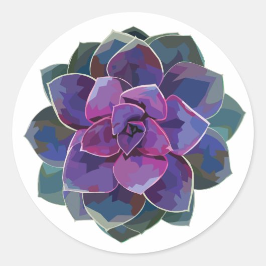 Succulenten Sticker (Voorkant)