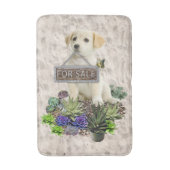 Succulenten te koop badmat (Voorkant Verticaal)