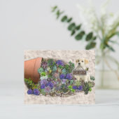 Succulenten te koop briefkaart (Staand voorkant)