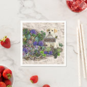 Succulenten te koop servetten (Insitu)