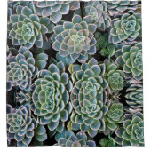 Succulenten textuur Douchegordijn (Voorkant)