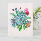 Succulenten tropische tuin (Staand voorkant)