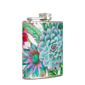 Succulenten tropische tuin heupfles (Rechts)