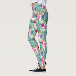 Succulenten tropische tuin leggings