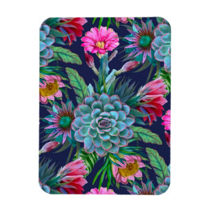 Succulenten tropische tuin magneet