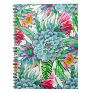 Succulenten tropische tuin notitieboek
