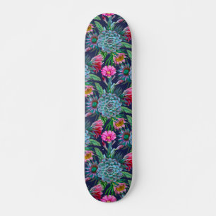 Succulenten tropische tuin persoonlijk skateboard