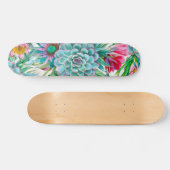 Succulenten tropische tuin persoonlijk skateboard (Horizontaal)