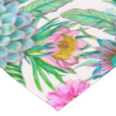 Succulenten tropische tuin tafelkleed (Gekanteld)