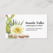 Succulenten | Vloer en Rocks Visitekaartje (Voorkant)