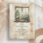 Succulenten Window Garden 50ste verjaardagsfeestje Kaart<br><div class="desc">Charmante 50ste verjaardagsfeestuitnodiging met een rustieke,   landelijke cottage-raamtuin met salie groene potten vetplanten. Neem contact met mij op voor hulp bij maatwerk of om matchen of coördineren van Zazzle producten aan te vragen</div>