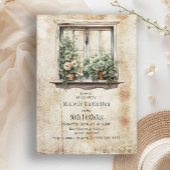 Succulenten Window Garden 50ste verjaardagsfeestje Kaart