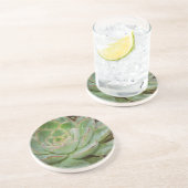 Succulenten Zandsteen Onderzetter (Zijkant)