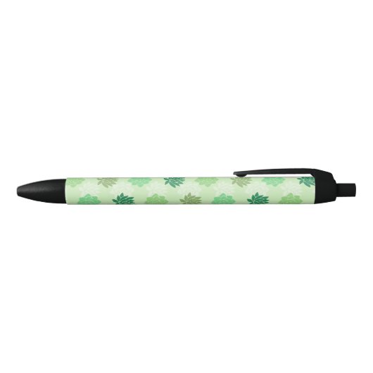 Succulenten Zwarte Inkt Pen (Bovenkant)