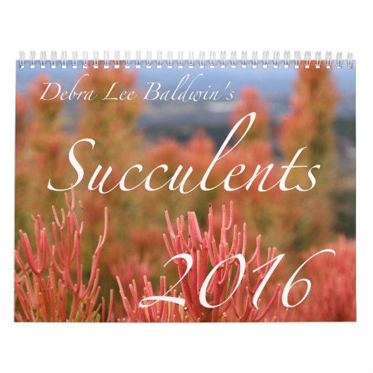 Succulents 2016 Calendar by Debra Lee Baldwin Kalender (Hoes)