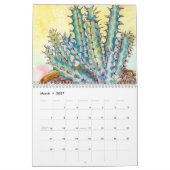 Succulents 202X-kalender Kalender (Mar 2027)