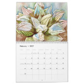 Succulents 202X-kalender Kalender (Feb 2027)