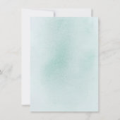 Succulents and Gold Pumpkins Herfst Save the Date Aankondiging (Achterkant)