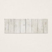 Succulents and Rustic Wood Website Insert ID515 Mini Visitekaartjes (Voorkant)