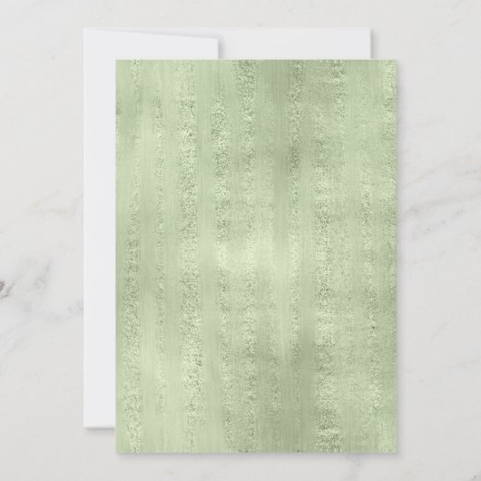 Succulents and Sparkle sparen de Datum Groene ID51 Kaart (Achterkant)