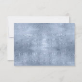 Succulents and Sparkle Vrijgezellenfeest Blue ID51 Kaart (Achterkant)