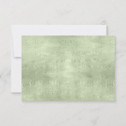 Succulents and Sparkle Vrijgezellenfeest Green ID5 Kaart (Achterkant)