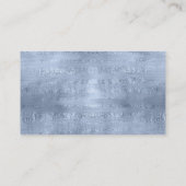 Succulents and Sparkle Wishing Well V2 Blue ID515 Informatiekaartje (Achterkant)