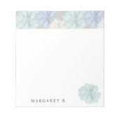 Succulents Art Pattern Custom Notitieblok (Voorkant)