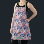Succulents Cactus Cacti Gardening Apron Schort<br><div class="desc">Add a pop of color and your custom name to your gardening with this cactus and succulent floral gardening apron! Featuring vibrant cactus and succulent patterns blended with cheerful florals, this apron is perfect for plant lovers who want style and practicality in one. Crafted from durable, high-quality fabric, it protects...</div>