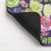 Succulents Cactus Gardening Mousepad Muismat (Hoek)
