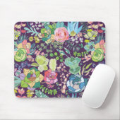 Succulents Cactus Gardening Mousepad Muismat (Met muis)