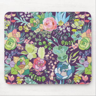 Succulents Cactus Gardening Mousepad Muismat