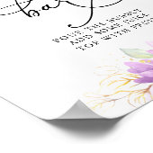 Succulents Gold Greenery Ma-osa Bar Sign Poster (Hoek)