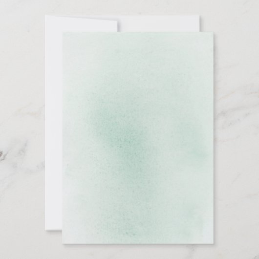 Succulents Greenery Gold Leaves Boho Afstuderen in Kaart (Achterkant)