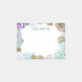 Succulents Post-it-notitiepad Post-it® Notes (Voorkant)