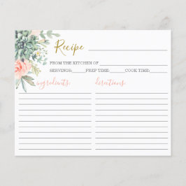 Succulents Recipe Kaart