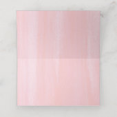 Succulents Wedding Plaatskaartje (Binnenkant ongevouwen)