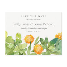 SUCCULT CACTUS FLORAL WATERVERF BEWAREN DE DATUM