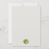 SUCCULT CACTUS WATERVERF FLORAL CORPORATE EVAL KAART (Achterkant)