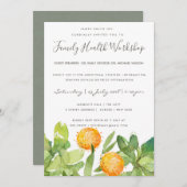 SUCCULT CACTUS WATERVERF SEMINAR WORKSHOP EVAL KAART (Voorkant / Achterkant)