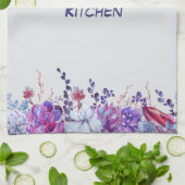 Succulte Waterverven waar ik van hou, mama Theedoek (Gevouwen)