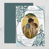 Succulturen in kleuren van muntblauw tot kaart (Voorkant / Achterkant)